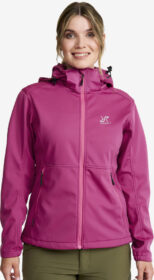 RevolutionRace > Takit > Softshell-takit – Pinkki – Responder Softshell Jacket Naiset Baton Rouge, Koko:2XL