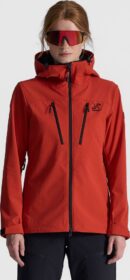 RevolutionRace Takit > Softshell-takit – Punainen – Ultra Trekk-touring Jacket Naiset Aura Red, Koko:XL