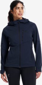 RevolutionRace > Takit > Softshell-takit – Sininen – Pure Softshell Jacket Naiset Deep Navy, Koko:XS