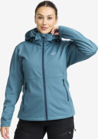 RevolutionRace > Takit > Softshell-takit – Sininen – Responder Softshell Jacket Naiset Blue Ashes, Koko:XS