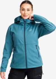 RevolutionRace > Takit > Softshell-takit – Sininen – Responder Softshell Jacket Naiset Blue Ashes, Koko:XS