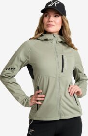 RevolutionRace Takit > Softshell-takit – Vihreä – Pure Softshell Jacket Naiset Shadow, Koko:XL