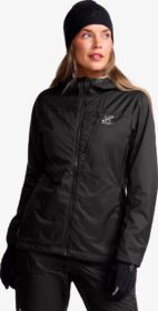 RevolutionRace Takit > Tuulitakit – Musta – Brisk Tech Fleece-lined Jacket Naiset Black, Koko:M