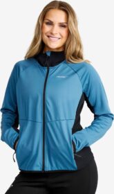 RevolutionRace > Takit > Tuulitakit – Sininen – Pace Hooded Wind Jacket Naiset Stellar, Koko:M