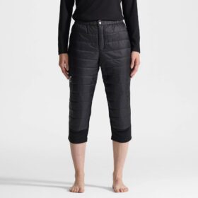 RevolutionRace Talvihousut – Musta – Ultra Hybrid 3/4 Pants Naiset Black, Koko:2XL
