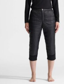 RevolutionRace Talvihousut – Musta – Ultra Hybrid 3/4 Pants Naiset Black, Koko:S