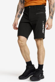 RevolutionRace Trail Pro Shorts Miehet Black/White, Koko:M – > Shortsit