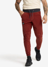 RevolutionRace Olohousut – Punainen – Trekker Fleece Pants Miehet Fired Brick, Koko:S