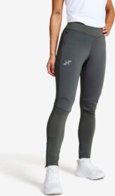 RevolutionRace Trikoot – Harmaa – Pace Wind Tights Naiset Magnet, Koko:3XL