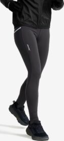 RevolutionRace Trikoot – Harmaa – Sprint Winter Leggings Naiset Anthracite, Koko:XL
