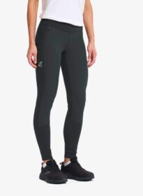 RevolutionRace Trikoot – Harmaa – Summit Wind Hiking Pocket Leggings Naiset Anthracite, Koko:M