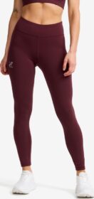 RevolutionRace Trikoot – Liila – Flow High-waisted Leggings Naiset Winetasting, Koko:4XL