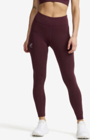RevolutionRace Trikoot – Liila – Flow High-waisted Leggings Naiset Winetasting, Koko:S