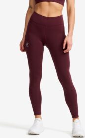 RevolutionRace Trikoot – Liila – Flow High-waisted Leggings Naiset Winetasting, Koko:S