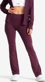 RevolutionRace Trikoot – Liila – Paragon Flare Leggings Naiset Winetasting, Koko:XS