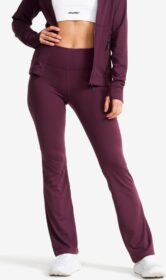 RevolutionRace Trikoot – Liila – Paragon Flare Leggings Naiset Winetasting, Koko:XS