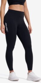 RevolutionRace Trikoot – Musta – Aero Pocket Running Leggings Naiset Black, Koko:XS