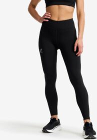 RevolutionRace Trikoot – Musta – Flow High-waisted Leggings Naiset Black, Koko:XS