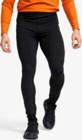 RevolutionRace Trikoot – Musta – Motion Tights Miehet Black, Koko:XL