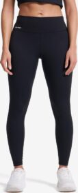 RevolutionRace Trikoot – Musta – Paragon Soft High-waisted Leggings Naiset Black, Koko:3XL