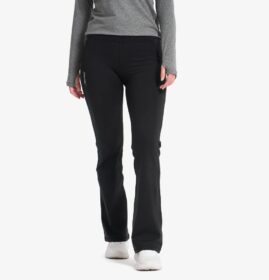 RevolutionRace Trikoot – Musta – Paragon Thermal Flare Leggings Naiset Black, Koko:2XL