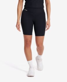 RevolutionRace Trikoot – Musta – Shape Ribbed Biker Shorts Naiset Black, Koko:4XL