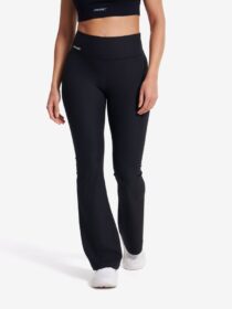 RevolutionRace Trikoot – Musta – Shape Ribbed Flare Leggings Naiset Black, Koko:3XL