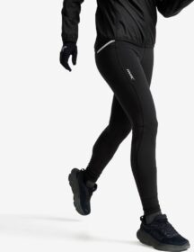 RevolutionRace Trikoot – Musta – Sprint Winter Leggings Naiset Black, Koko:4XL