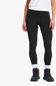 RevolutionRace Trikoot – Musta – Summit Wind Hiking Pocket Leggings Naiset Black, Koko:3XL
