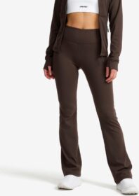 RevolutionRace Trikoot – Ruskea – Paragon Flare Leggings Naiset Seal Brown, Koko:4XL