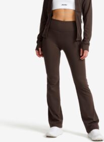RevolutionRace Trikoot – Ruskea – Paragon Flare Leggings Naiset Seal Brown, Koko:M