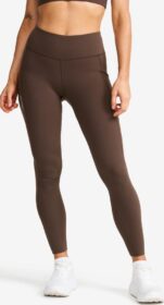 RevolutionRace Trikoot – Ruskea – Rapid Pocket Leggings Naiset Seal Brown, Koko:M