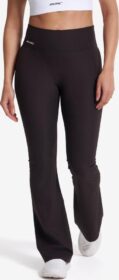 RevolutionRace Trikoot – Ruskea – Shape Ribbed Flare Leggings Naiset Espresso, Koko:M