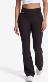 RevolutionRace Trikoot – Ruskea – Shape Ribbed Flare Leggings Naiset Espresso, Koko:L