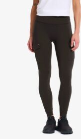 RevolutionRace Trikoot – Ruskea – Summit Hiking Pocket Leggings Naiset Espresso, Koko:4XL
