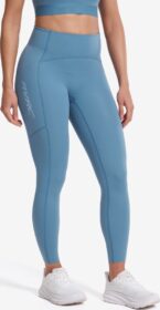 RevolutionRace Trikoot – Sininen – Aero Pocket Running Leggings Naiset Captain’s Blue, Koko:M