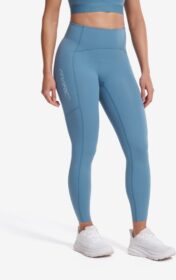 RevolutionRace Trikoot – Sininen – Aero Pocket Running Leggings Naiset Captain’s Blue, Koko:XL