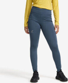 RevolutionRace Trikoot – Sininen – Cliff Pocket Leggings Naiset Moonlit Ocean, Koko:3XL