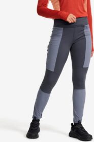 RevolutionRace Trikoot – Sininen – Cliff Pocket Wind Leggings Naiset India Ink, Koko:L