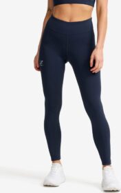 RevolutionRace Trikoot – Sininen – Flow High-waisted Leggings Naiset Navy, Koko:XS