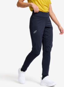 RevolutionRace Trikoot – Sininen – Pace Wind Tights Naiset Navy, Koko:M