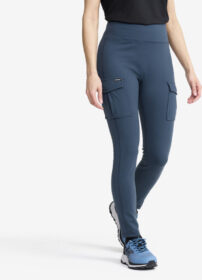 RevolutionRace Trikoot – Sininen – Summit Pocket Tights Naiset Moonlit Ocean, Koko:XL