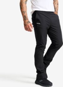 RevolutionRace Tuulenpitävät Housut – Musta – Venture Wind Pants Miehet Black, Koko:XL