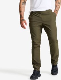 RevolutionRace > Tuulenpitävät Housut – Vihreä – Venture Wind Pants Miehet Forest Night, Koko:XL