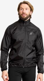 RevolutionRace Tuulitakit – Musta – Unit Light Windbreaker Miehet Black, Koko:L
