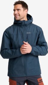 RevolutionRace > Tuulitakit – Sininen – Orbit Wind Jacket Miehet Moonlit Ocean, Koko:M