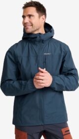 RevolutionRace Tuulitakit – Sininen – Orbit Wind Jacket Miehet Moonlit Ocean, Koko:S