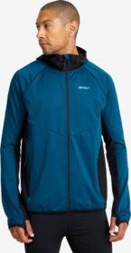RevolutionRace > Tuulitakit – Sininen – Pace Hooded Wind Jacket Miehet Blue Opal, Koko:S