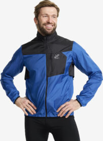 RevolutionRace > Tuulitakit – Sininen – Unit Light Windbreaker Miehet Imperial Blue/Black, Koko:S