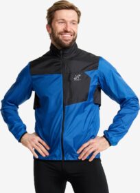 RevolutionRace > Tuulitakit – Sininen – Unit Light Windbreaker Miehet Imperial Blue/Black, Koko:XS